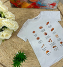 T-Shirt Maniche Corte Croissant Dolci e Salati